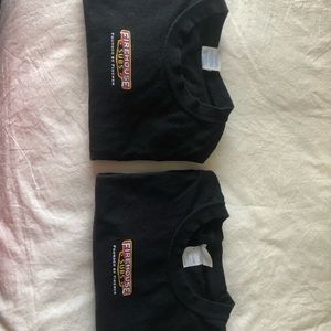Two firehouse subs shirts